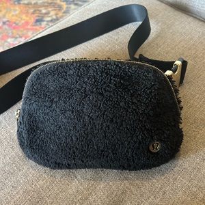 Lululemon Fleece Crossbody Bag